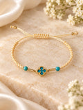 Genuine 14K Gold Bracelet - Light Gold Cord